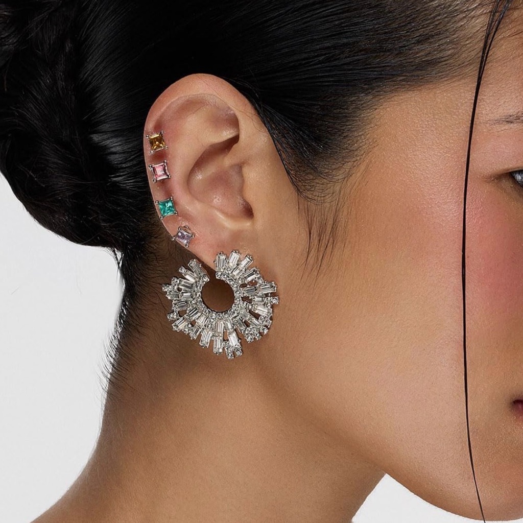 New Glisten Set - 5 Piece Earring Set From 8 Other Reasons X Wicked Collab 29$
